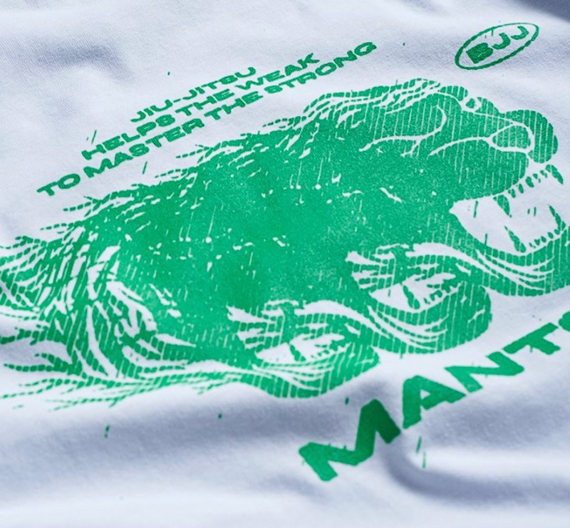 MANTO BEASTS T-SHIRT -white